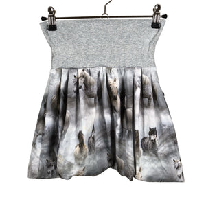 Unisex Molo Kids - Tricot skirt, size 116 - 122 - Gray (1)