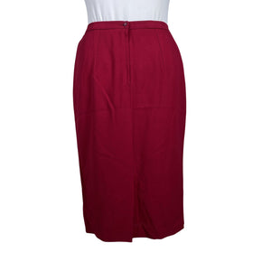 Unisex Handmade - Pencil skirt, size 42 - Red (2)
