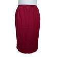 Unisex Handmade - Pencil skirt, size 42 - Red ()