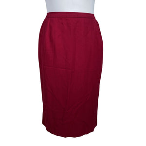 Unisex Handmade - Pencil skirt, size 42 - Red (1)