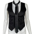 Unisex s.Oliver - Vest, size 34 - Black ()