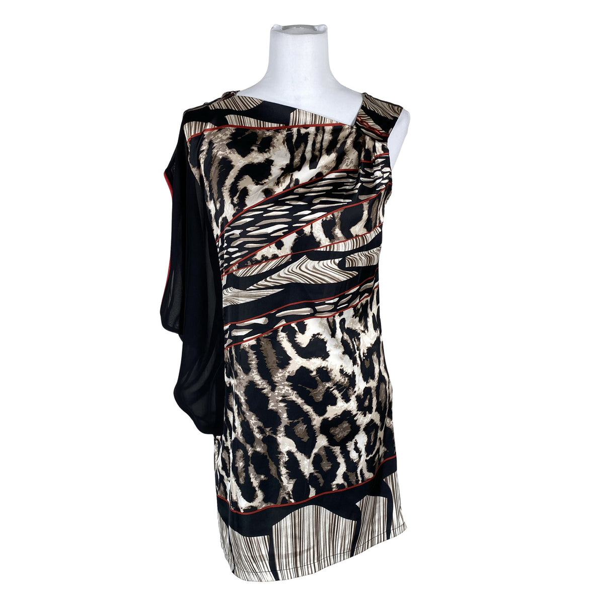 Unisex Rinascimento - Schiffon tunic, size 36 - Black (1)