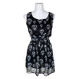 Unisex Poizen Industries - Schiffon tunic, size 36 - Black ()