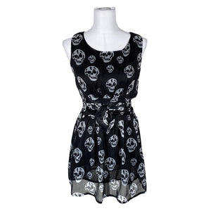Unisex Poizen Industries - Schiffon tunic, size 36 - Black (1)