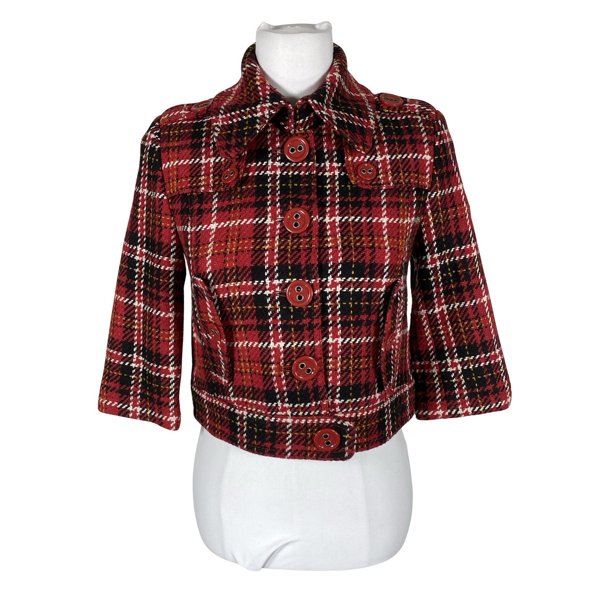 Unisex QS - Jacket, size 34 - Red (1)