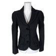 Unisex Miss Sixty - Wool coat, size 36 - Black ()