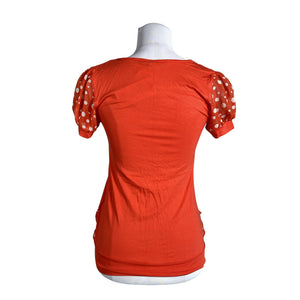 Unisex Berge - T-shirt, size 36 - Red (2)