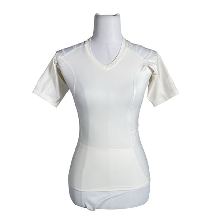 Unisex Anodyne - Sports shirt, short sleeve, size 34 - White ()