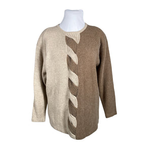 Unisex Signature - Knit tunic, size 42 - Beige (1)