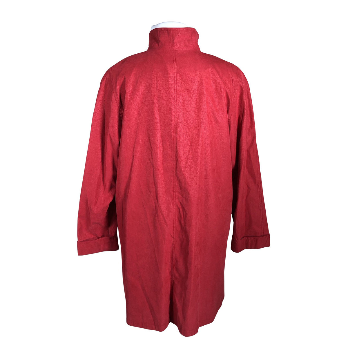 Unisex Collage - Trench coat, size 44 - Red (2)