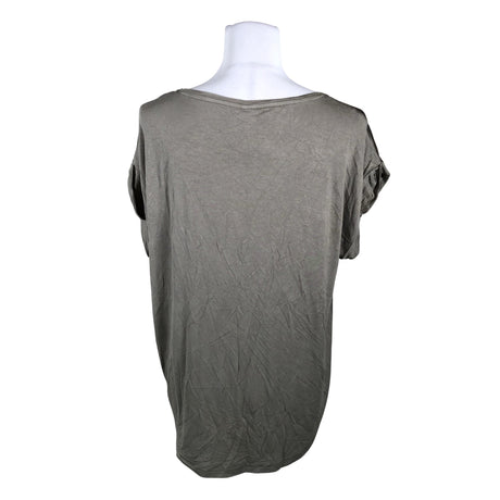 Unisex Soyaconcept - Short-sleeved blouse, size 40 - Green (2)