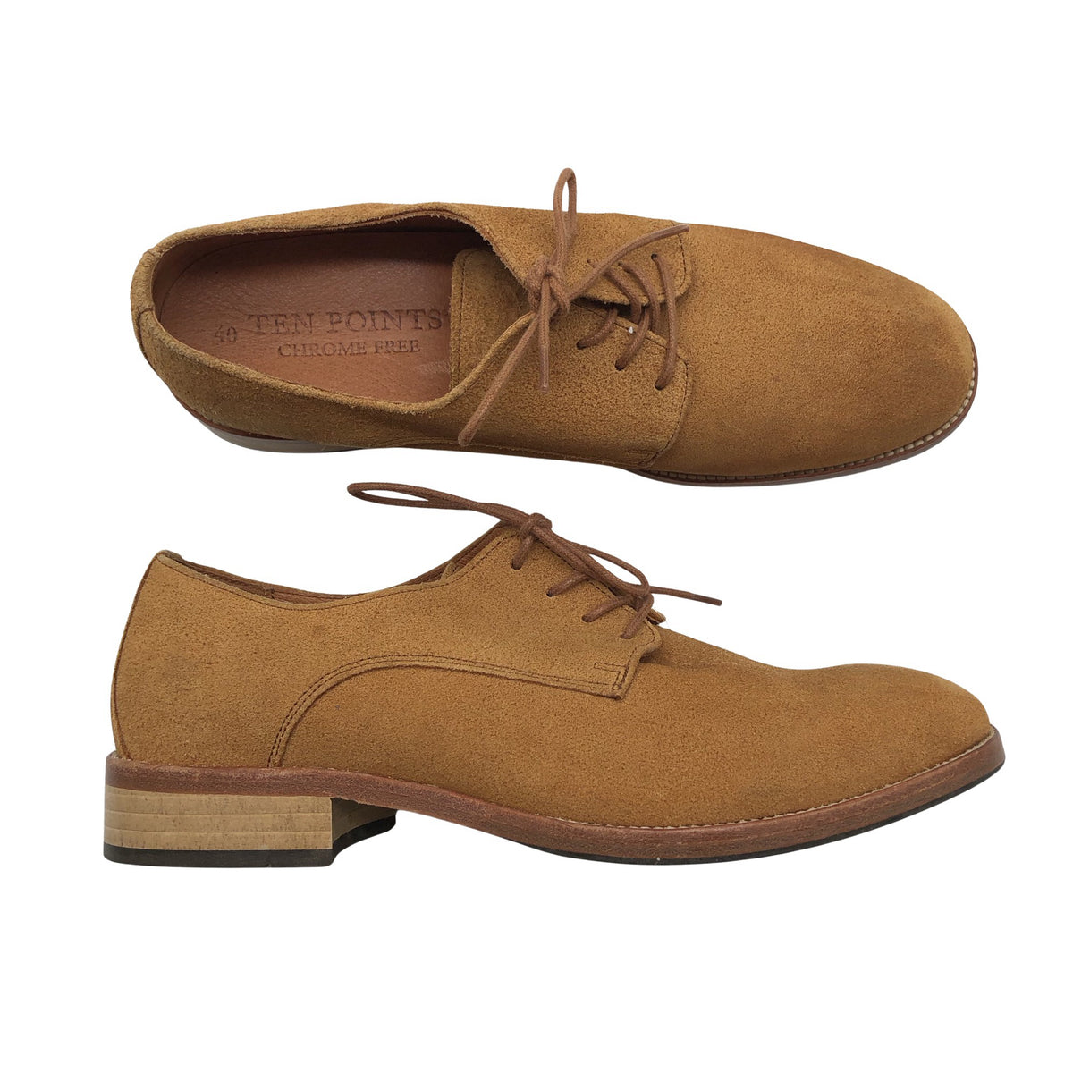 Unisex Ten Points - Walking shoes, size 40 - Brown (1)
