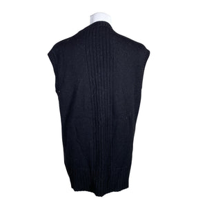 Unisex Busnel - Knit vest, size 38 - Black (2)