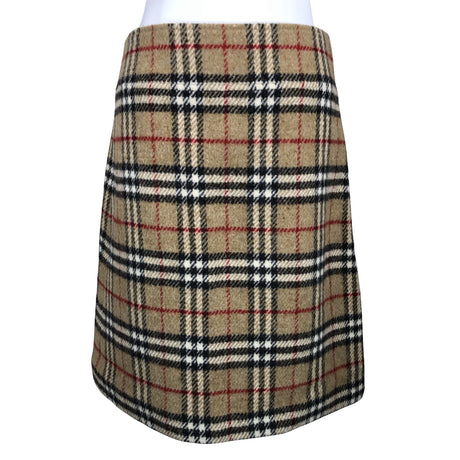 Unisex Burberry - Fabric skirt, size 38 - Brown (2)