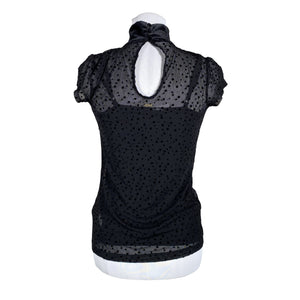 Unisex Guess - Short-sleeved blouse, size 34 - Black (2)