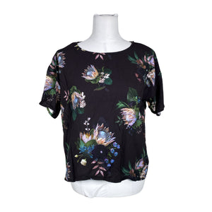 Unisex Garden by Uhana - Short-sleeved blouse, size 36 - Black (1)