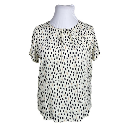 Unisex Gerry Weber - Short-sleeved blouse, size 42 - Natural white ()