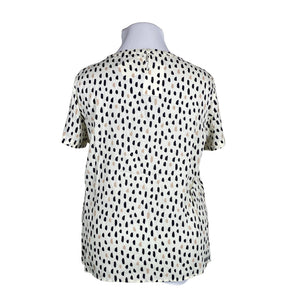 Unisex Gerry Weber - Short-sleeved blouse, size 42 - Natural white (2)