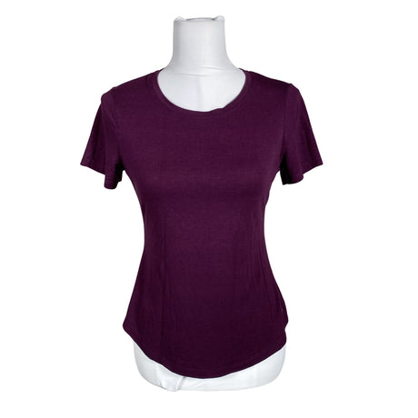 Unisex Soc - Sports shirt, short sleeve, size 36 - Violet ()