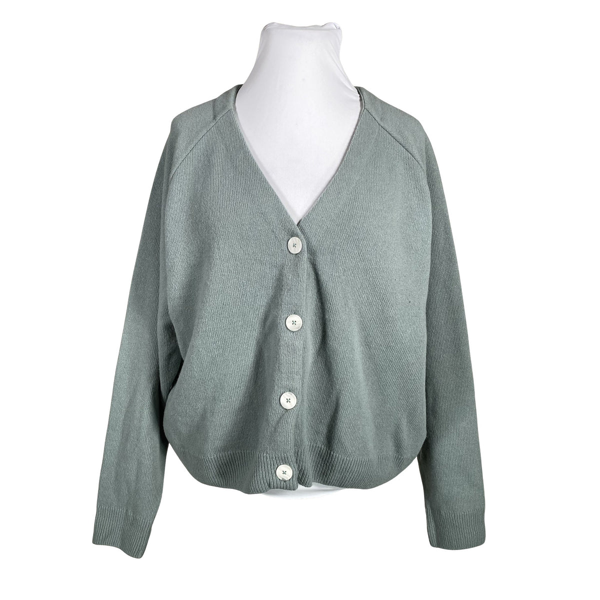 Unisex NOSH - Cardigan, size 44 - Green (1)