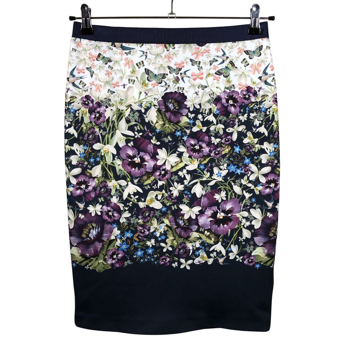 Unisex Ted Baker - Fabric skirt, size 40 - Blue (1)