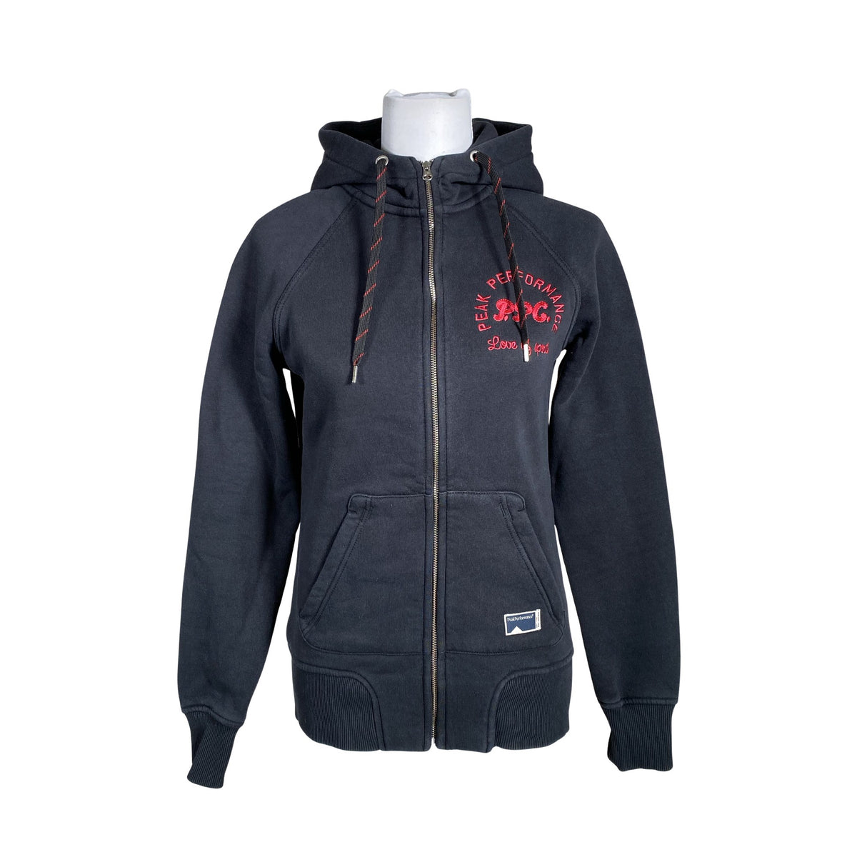 Unisex Peak Performance - Hoodie, size 38 - Black (1)