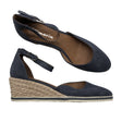 Unisex Tamaris - Wedge sandals, size 40 - Blue ()