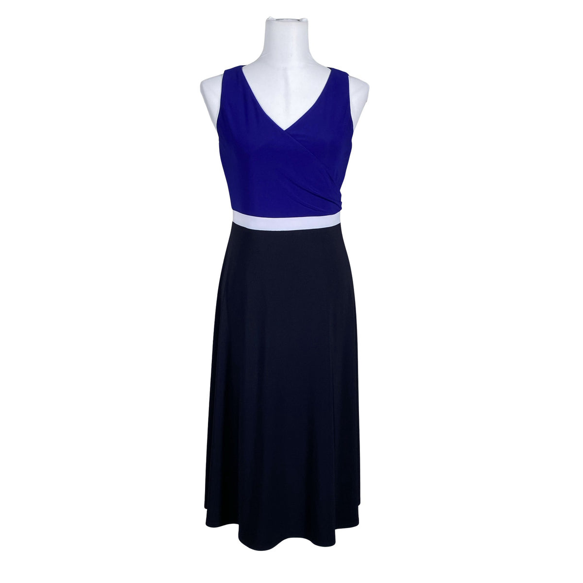 Unisex Lauren Ralph Lauren - Tricot dress, size 40 - Blue (1)