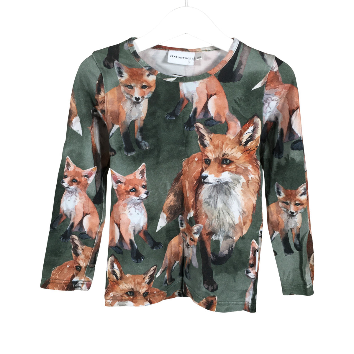 Unisex Versonpuoti - Tricot shirt, size 104 - 110 - Green (1)