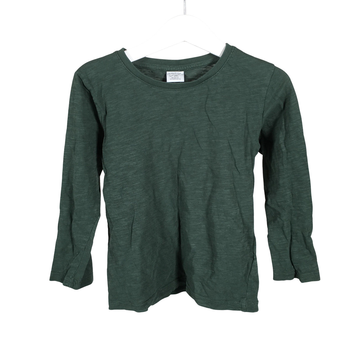 Unisex Lindex - Tricot shirt, size 104 - 110 - Green (1)