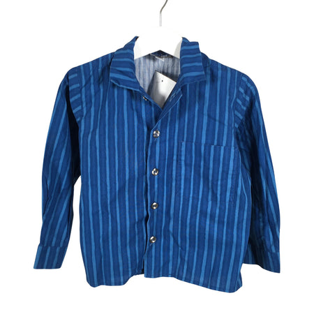 Unisex Marimekko - Collared shirt, size 92 - 98 - Blue ()