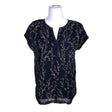 Unisex Fransa - Short-sleeved blouse, size 38 - Blue ()