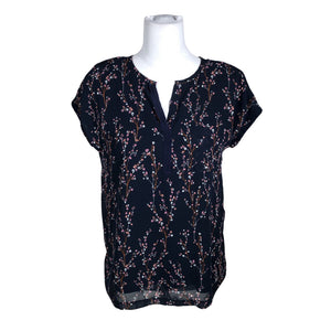 Unisex Fransa - Short-sleeved blouse, size 38 - Blue (1)