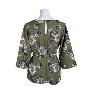 Unisex Sand - Short-sleeved blouse, size 38 - Green (2)