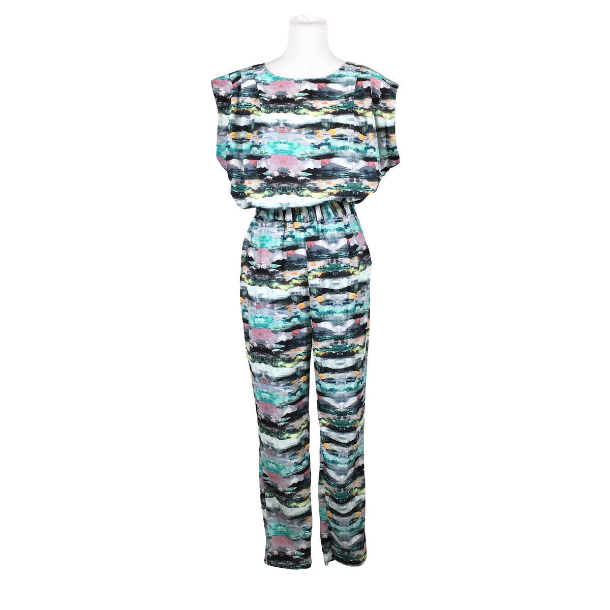 Unisex Lindex - Overalls, size 38 - Turquoise (1)
