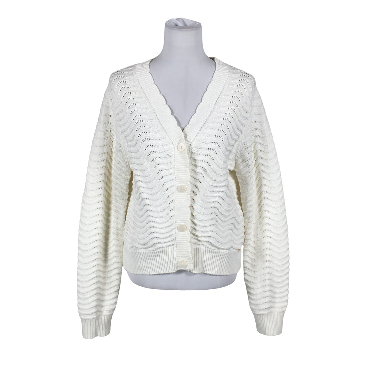 Unisex Holly & Whyte by Lindex - Cardigan, size 40 - White (1)