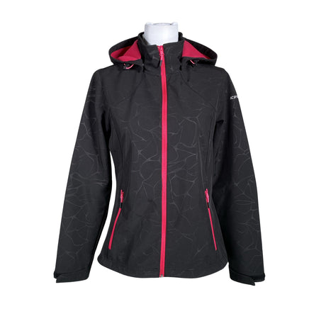 Unisex Icepeak - Soft shell jacket, size 40 - Black ()