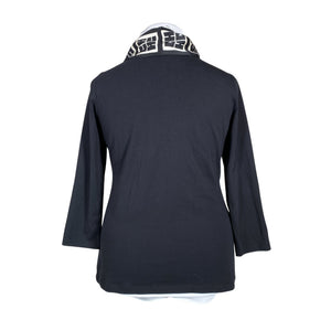 Unisex Carolina Herrera - Tricot shirt, size 42 - Black (3)