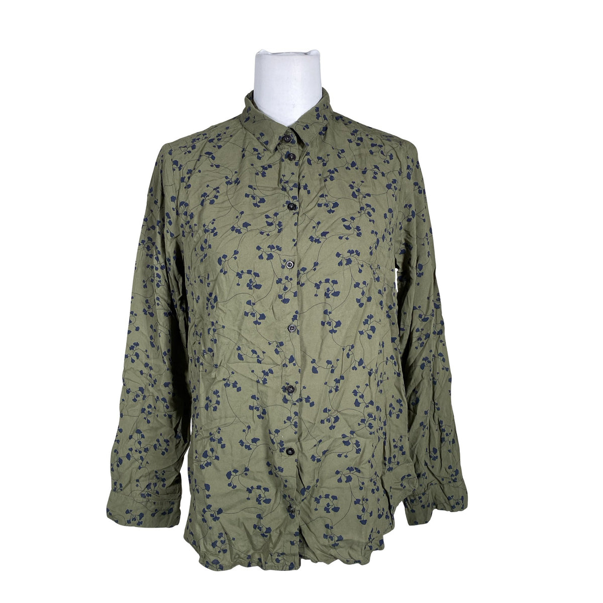 Unisex Lindex - Blouse, size 38 - Green (1)