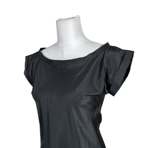 Unisex La Famiglia - Short-sleeved blouse, size 38 - Black (2)