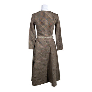 Unisex Weekend by MaxMara - Tricot dress, size 34 - Brown (3)