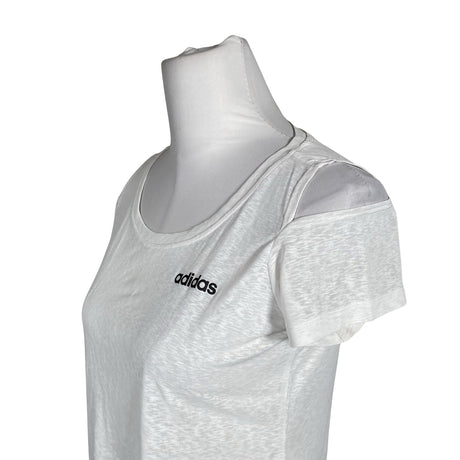 Unisex Adidas - Sports shirt, short sleeve, size 34 - White (2)