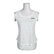 Unisex Adidas - Sports shirt, short sleeve, size 34 - White ()