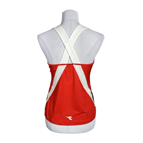 Unisex Diadora - Sports top, size 38 - Red (2)