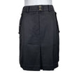 Unisex La Famiglia - Fabric skirt, size 38 - Black ()