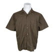 Unisex Uniqlo - Collared shirt, size M - Brown ()