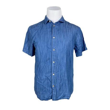 Unisex Elvine - Collared shirt, size M - Light blue ()
