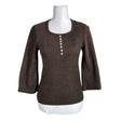 Unisex Figura - Tricot shirt, size 36 - Brown ()