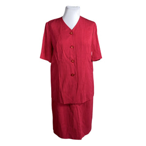 Unisex Schneberger - Suit set, size 42 - Red (1)