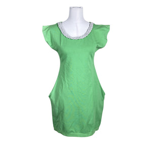 Unisex Nopsu Popsu - Tricot dress, size 38 - Green (1)